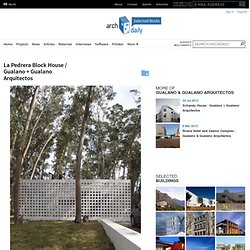 La Pedrera Block House / Gualano + Gualano Arquitectos