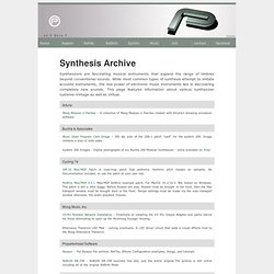 com » Synthesis Archive