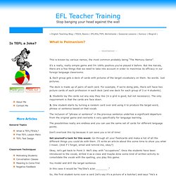 EFL Teacher Training