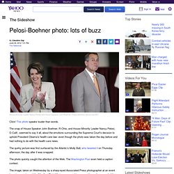 Pelosi-Boehner photo: lots of buzz