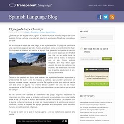 Spanish Language Blog