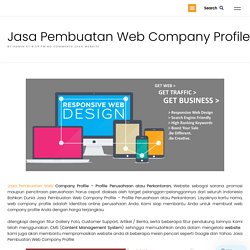 Jasa Pembuatan Web Company Profile