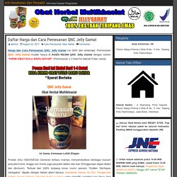 Daftar Harga dan Cara Pemesanan QNC Jelly Gamat - Info Kesehatan dan Penyakit