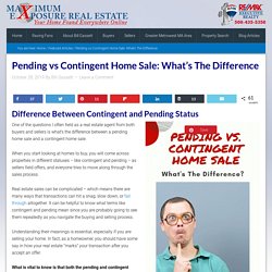 Pending vs Contingent Home Sale: What's The Difference