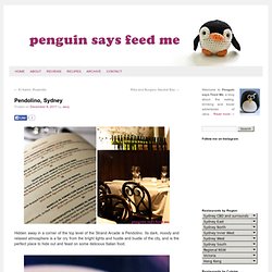 Penguin says Feed Me!