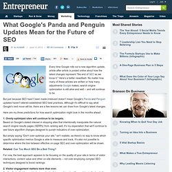 What Google's Panda and Penguin Updates Mean for the Future of SEO