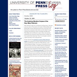 Penn Press Log: October 2009