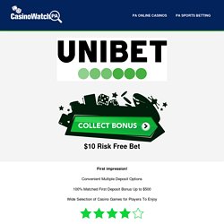 Unibet Casino Pennsylvania 2021