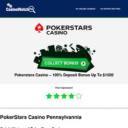 PokerStars Casino Pennsylvannia