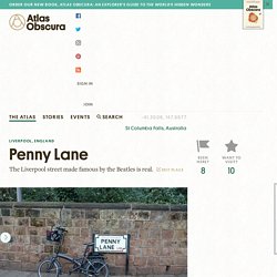 Penny Lane – Liverpool, England