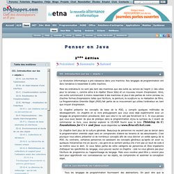 Penser en Java 2nde édition