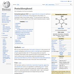 WIKIPEDIA – Pentachlorophenol