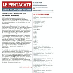Le Pentagate par Thierry Meyssan - Enquête sur l'attentat du Pentagone, le 11 septembre 2001