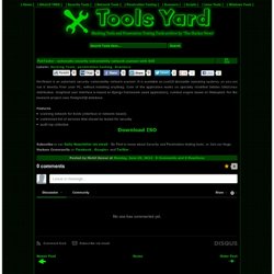 PenTester - automatic security vulnerability network scanner with GUI | Hacking Tools and Penetration Testing Tools