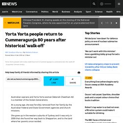 Yorta Yorta people return to Cummeragunja 80 years after historical 'walk-off'