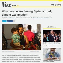Why Flee Syria?