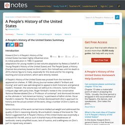 A People's History of the United States Summary