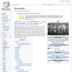 Ainu people