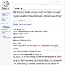 Peopleware - Wikipedia