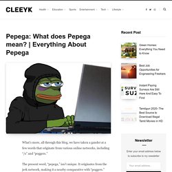 Pepega: What does Pepega mean?