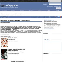 Les Pépites du Salon de Montreuil - Palmarès 2011