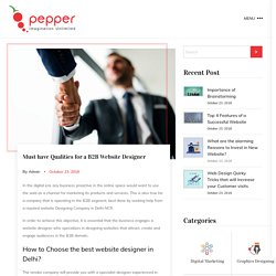 Pepper Designs - Blog