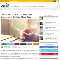 Cancer Risks: 70-90 Percent Lifestyle And Environment Choices, Study Says