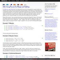 CSS: Using Percent for Margin and Padding · MattSnider.com