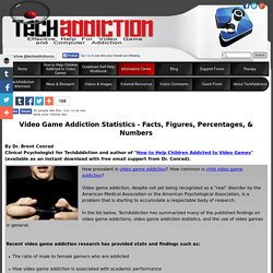 Video Game Addiction Statistics - Facts, Percentages, & Numbers - TechAddiction