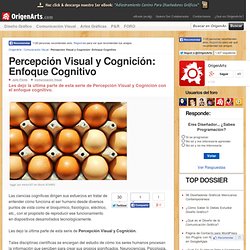 Percepción Visual y Cognición: Enfoque Cognitivo