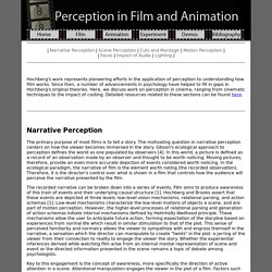 Perception in Film and Animation