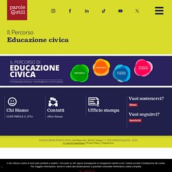 Il percorso di Educazione Civica di Parole O_Stili