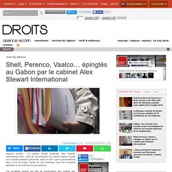 Shell, Perenco, Vaalco… épinglés au Gabon par le cabinet Alex Stewart International