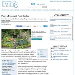 Plant a Perennial Food Garden - Gardening