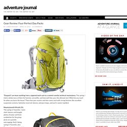 Gear Review: Four Perfect Day Packs