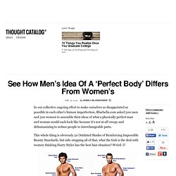 See How Men’s Idea Of A ‘Perfect Body’ Differs From Women’s