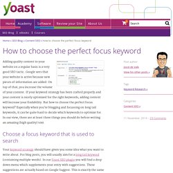 Why can I only use one focus keyword in WordPress SEO?