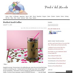 Perfect Iced Coffee & - StumbleUpon