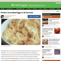 Perfect Scrambled Eggs in 40 Seconds