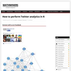 How to perform Twitter analytics in R