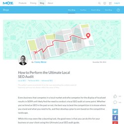 How to Perform the Ultimate Local SEO Audit