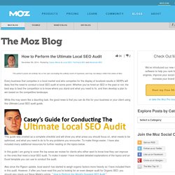 How to Perform the Ultimate Local SEO Audit