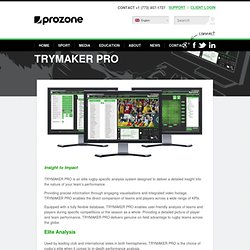 TRYMAKER PRO - Prozone Sports