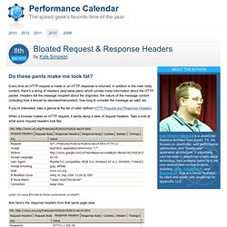 Bloated Request & Response Headers