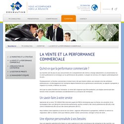 La performance commerciale par Thierry ROLLET - TR Consulting