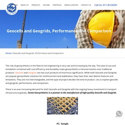Geocells and Geogrids, Performance and Comparison - Ocean Global