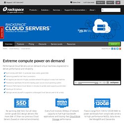 Cloud Servers - Virtual Server Hosting & Dedicated Server Hosting