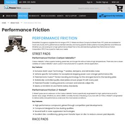 Performance Friction