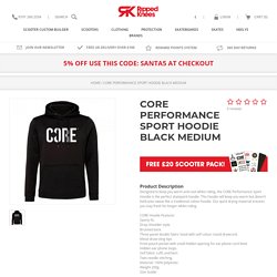 Best Core Performance Sport Hoodie Black Medium