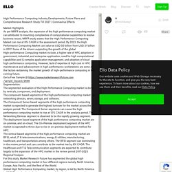 High Performance Computing Indu - hrishikawg1